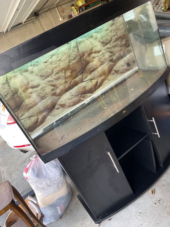ehemaliges Aquarium als Terrarium & Unterschank Kaufen auf Ricardo