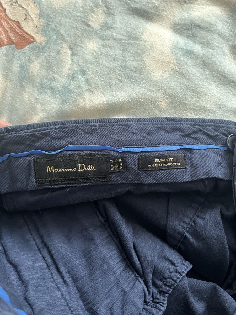 Massimo Dutti Pantaloni: Massimo Dutti Hose Slim Fit in Gr. 36 – Usato da Jona venduto da Flexer02 6
