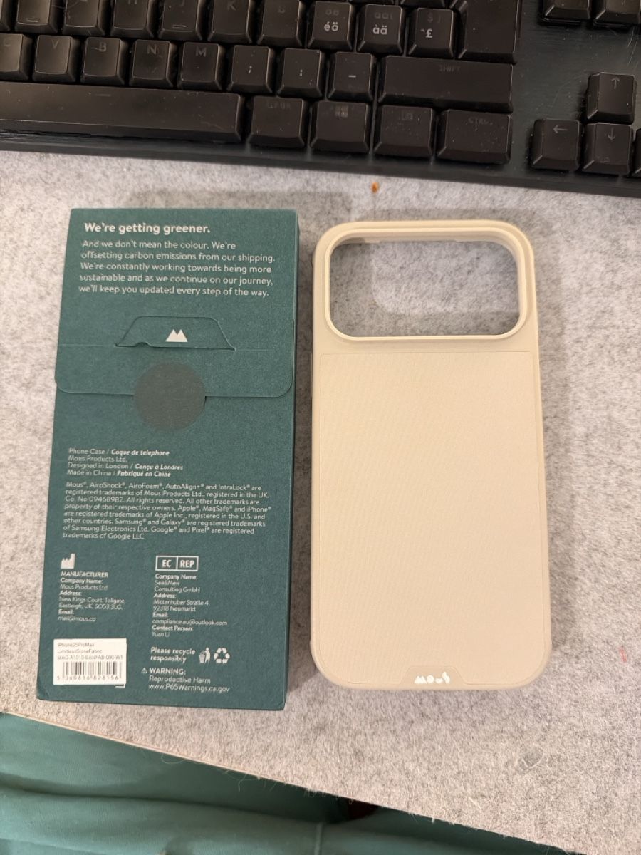 Apple Cover & Protezioni schermo: Coque Mous iPhone 17 pro Max  – Nuovo e nell'imballaggio originale da Morges venduto da bry_8x8d 2