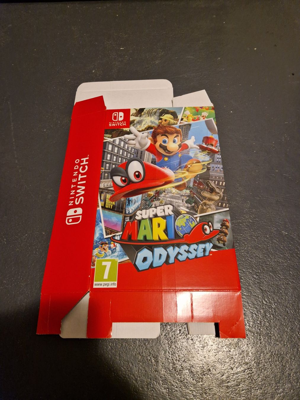 Nintendo Statuette: Super Mario Odyssey Aufsteller Box – Usato da Rüthi (Rheintal) venduto da Seppatoni