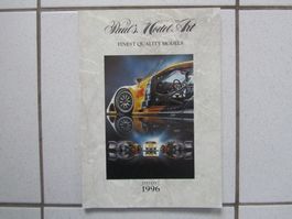 Paul's Model Art, Minichamps, Modellauto Katalog von 1996