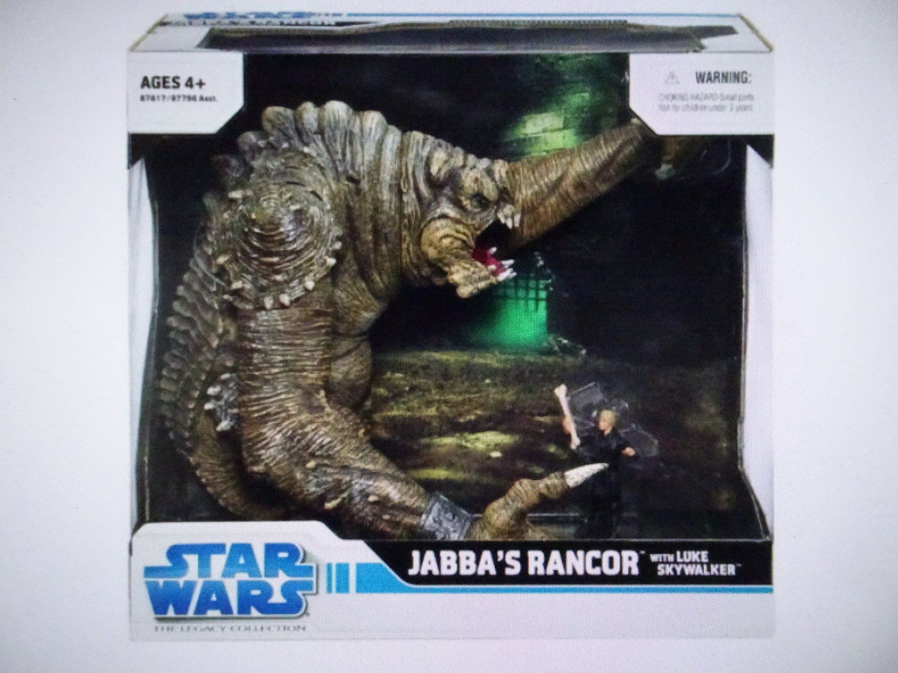 Star Wars Statuette: Hasbro Star Wars Rancor / Luke – Nuovo e nell'imballaggio originale da Eriswil venduto da ANGELHEART01