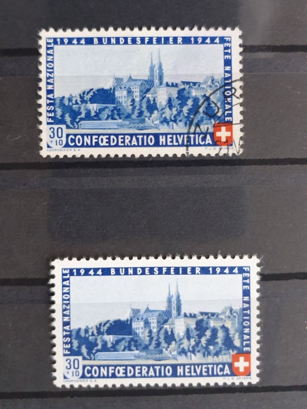Tutti i francobolli: (542) Pro Patria 1944 postfrisch+gestemp – Usato da Schwarzhäusern venduto da Inot3 4