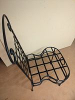 6 Chaises en métal design fer forgé 6 pièces