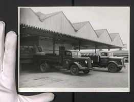 Fotografie Lastwagen Morris mit Hamshaw 