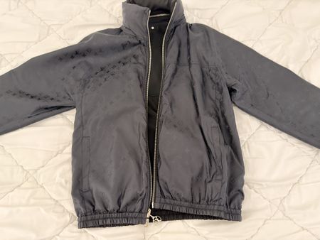 Louis Vuitton Übergangs Jacke, Schwarz, Grösse 46 Top!