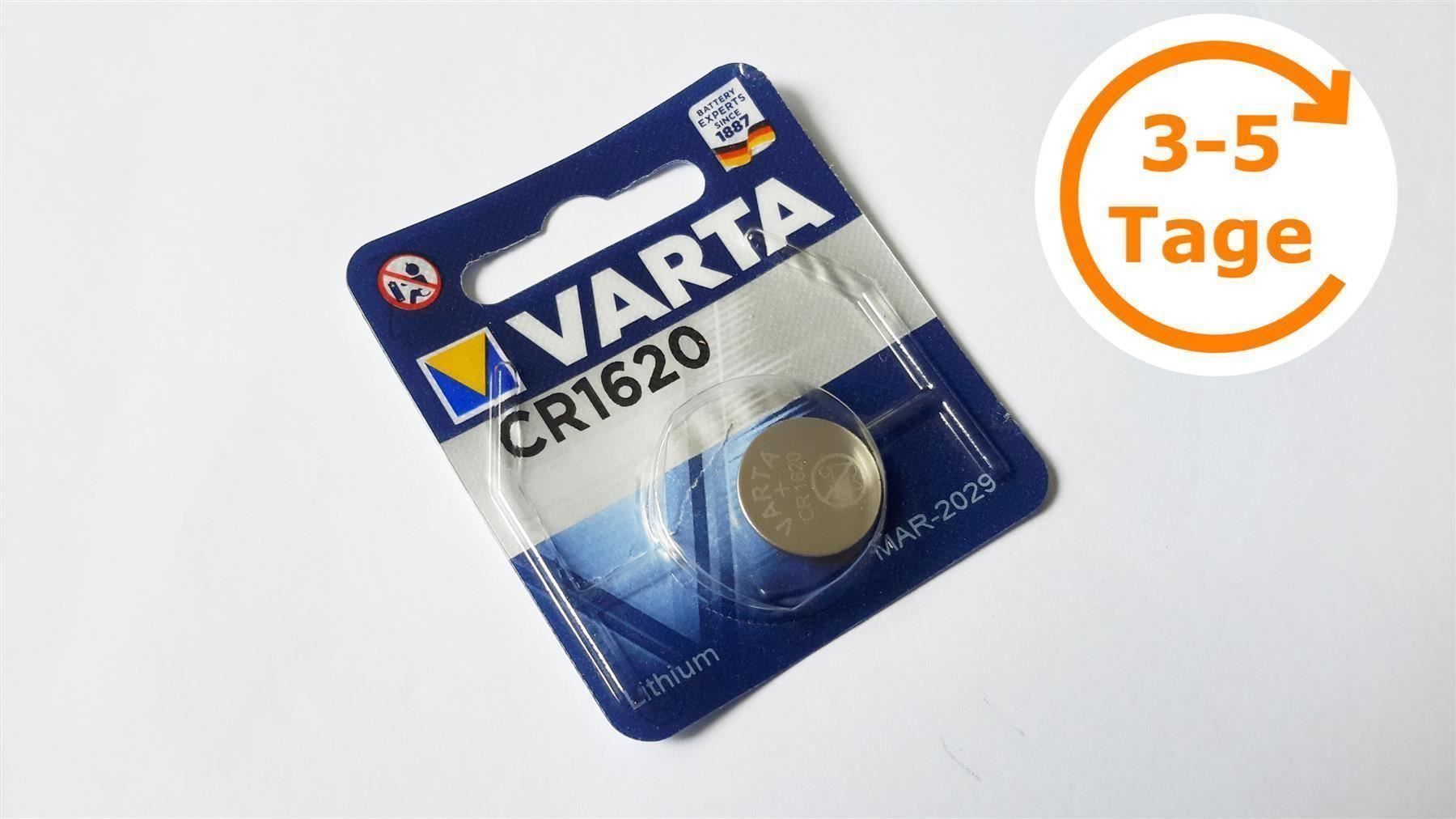 Caricatori & Batterie: Knopfzelle CR1620, Lithium, Varta – Nuovo e nell'imballaggio originale da St. Gallen venduto da cointec