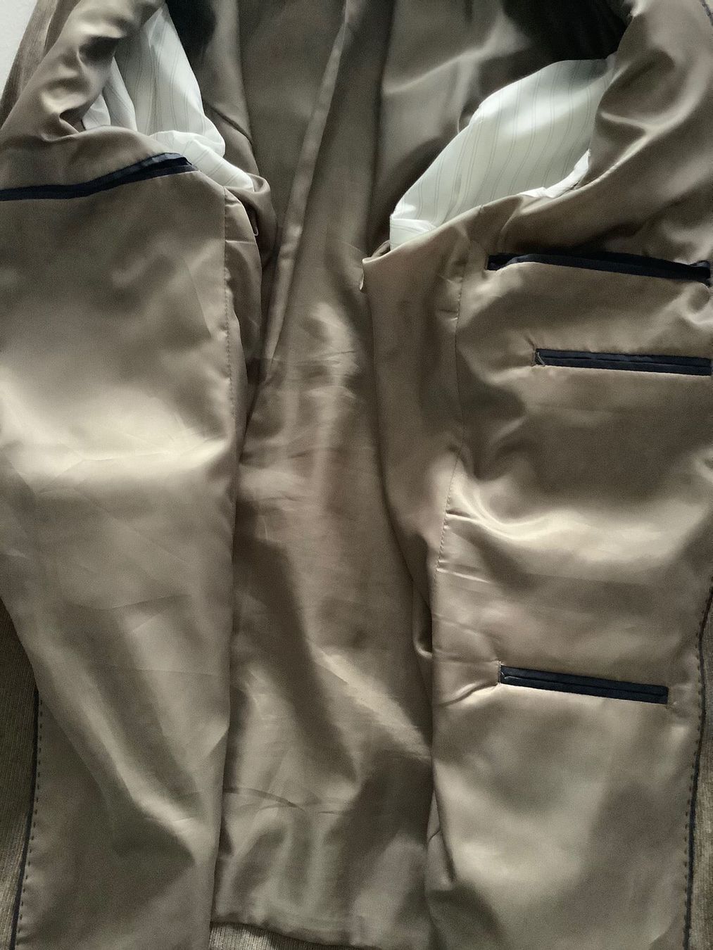 Giacche: Sportiver Blazer beige-braun Gr.54 – Nuovo (secondo la descrizione) da Kreuzlingen venduto da shopaholicatheart_2 8