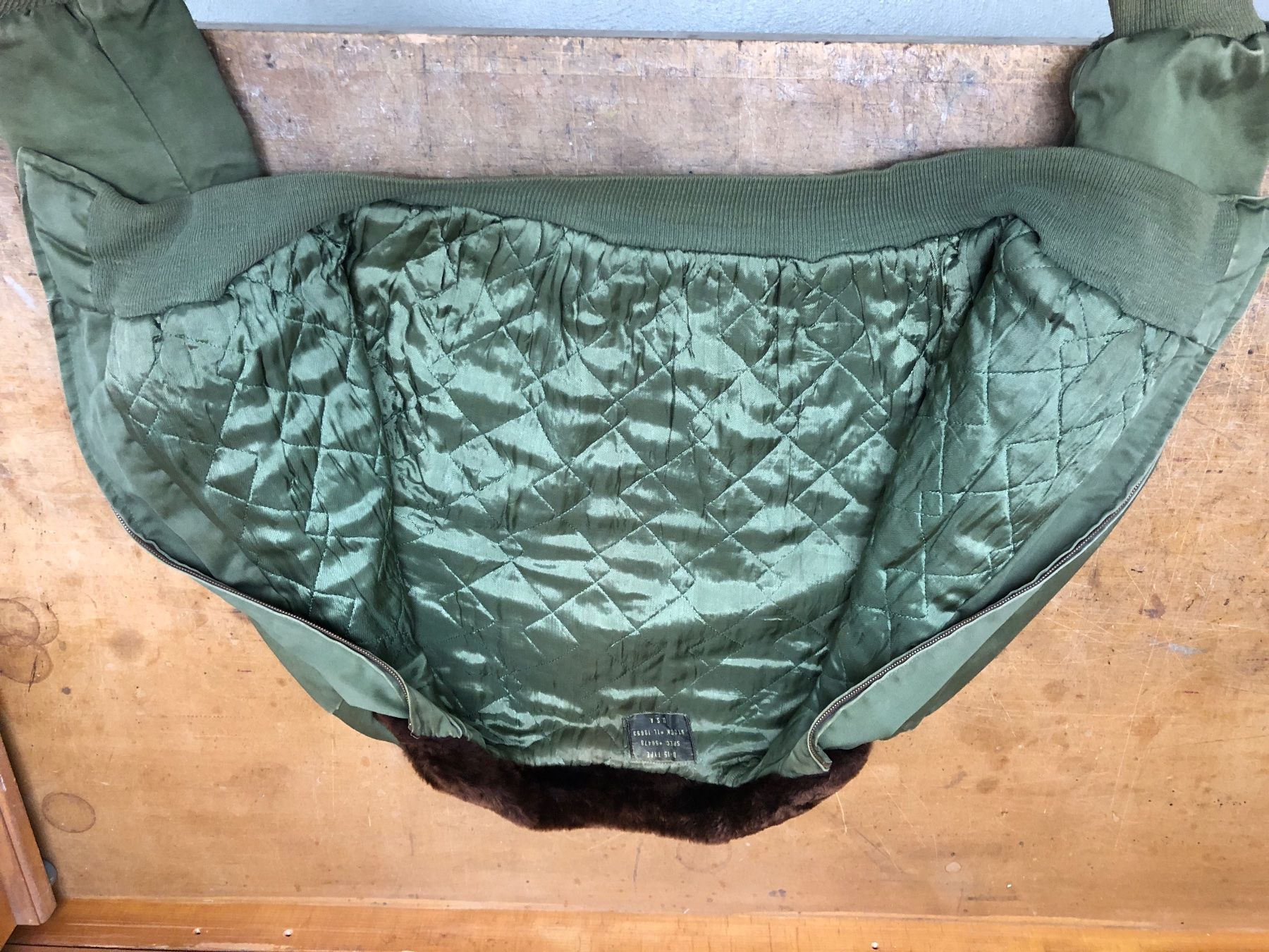 Giacche: Alte Fliegerjacke B-15 – Usato da Niederuzwil venduto da Mani1979 6