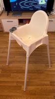 IKEA ANTILOP Kinderstuhl mit Sitzgurt - Weiss, nie gebraucht