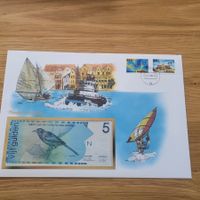 Banknoten Brief - Lettre avec billet de banque Niederland