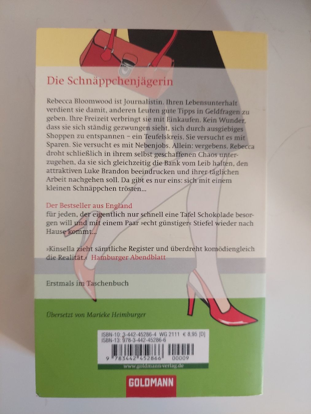 Libri: Sophie Kinsella - Die Schnäppchenjägerin – Usato da Embrach venduto da pz78 1
