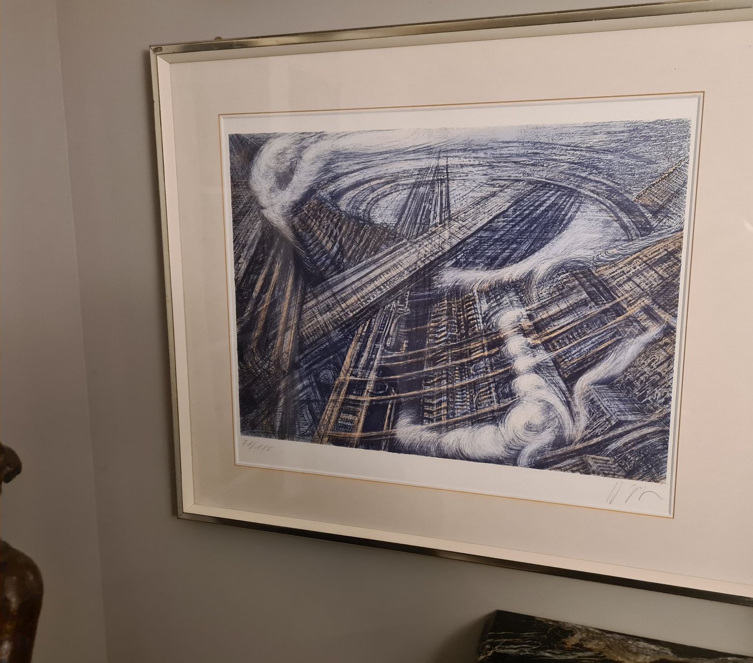 Grafica & Litografie: Lithographie von Hans Rudolf Giger – Usato da Rotkreuz venduto da Dobermann5 5