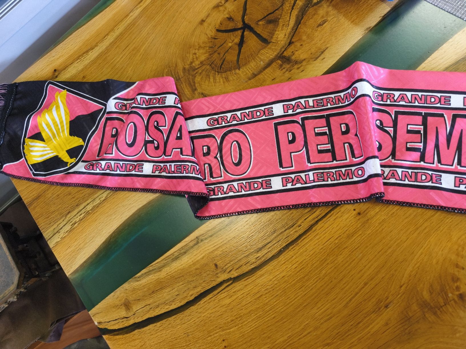 Foulards, Tücher & Schals: Fan Schal  Palermo (A2) – Gebraucht aus Künten von Schnaepplihuus 1