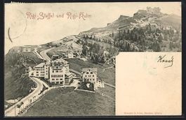 Rigi-Staffel, Panorama mit Rigi-Kulm und