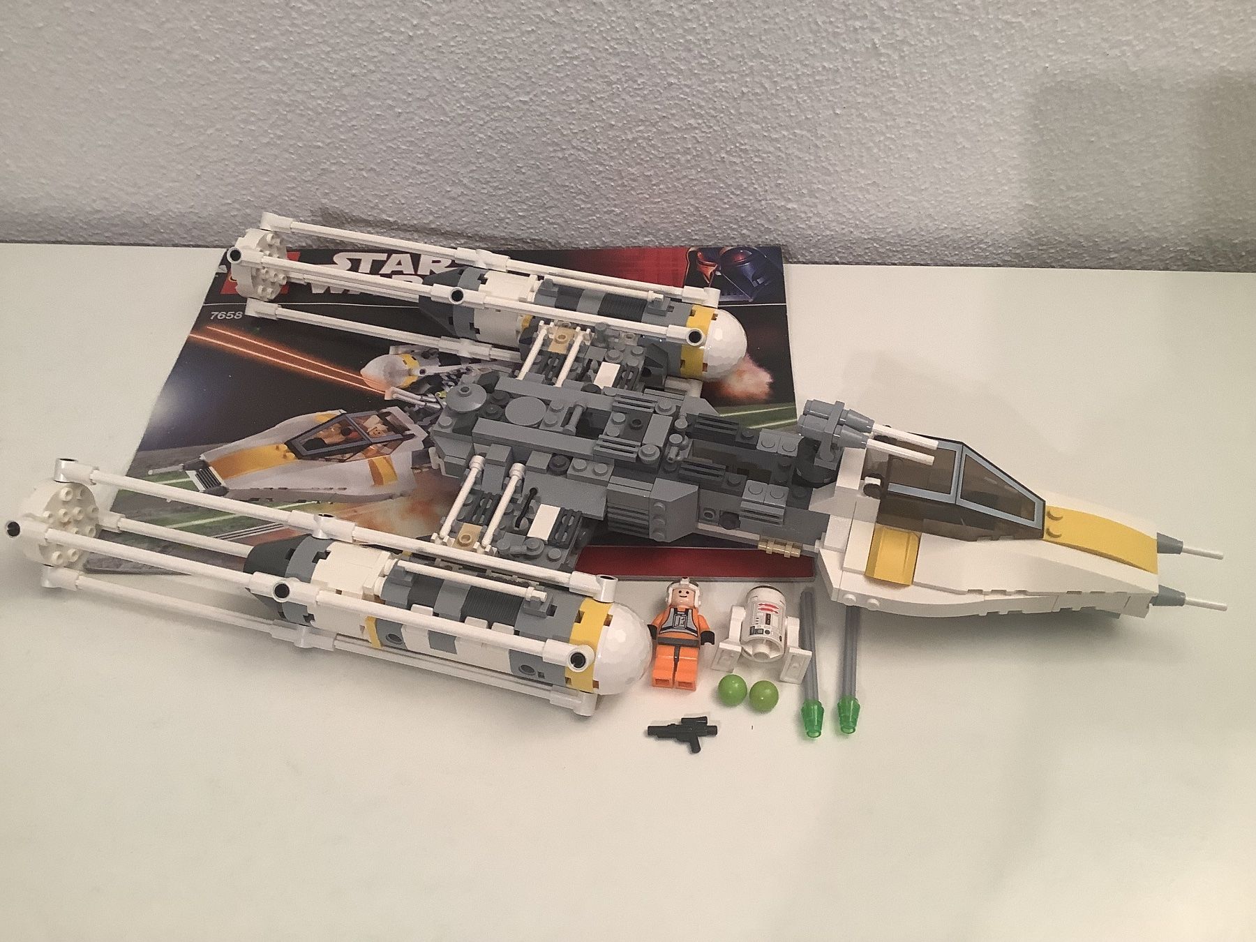 Lego Baukästen: Lego StarWars  Y-wing Fighter 7658 von 2007 – Gebraucht aus Willisau von Keks5 1