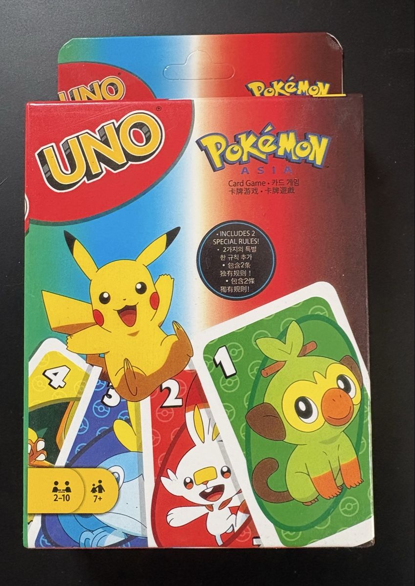 Spiele: NEUE: UNO Pokemon Englische Anleitung – Neu und originalverpackt aus Mühlethurnen von ona_lyh6