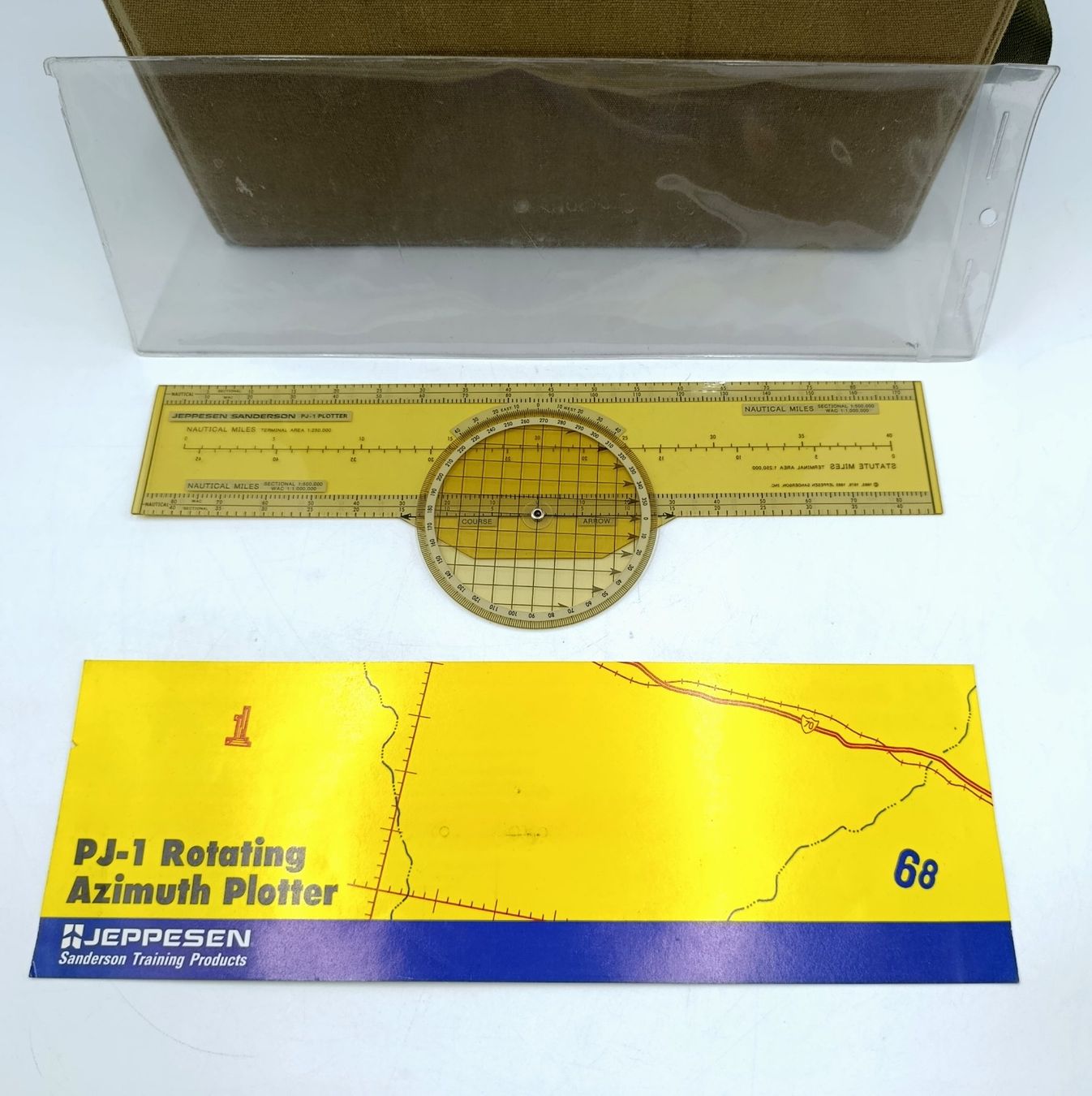 Misurare: Jeppesen PJ-1 Rotating Azimuth Plotter – Usato da Wil SG venduto da Donaldus 2