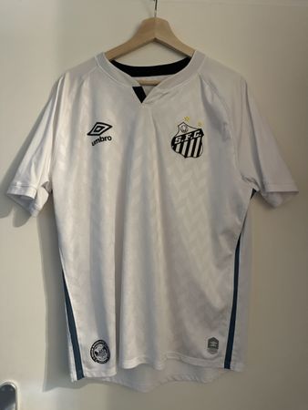 Fussballtrikot Umbro Santos Pele Grösse L 