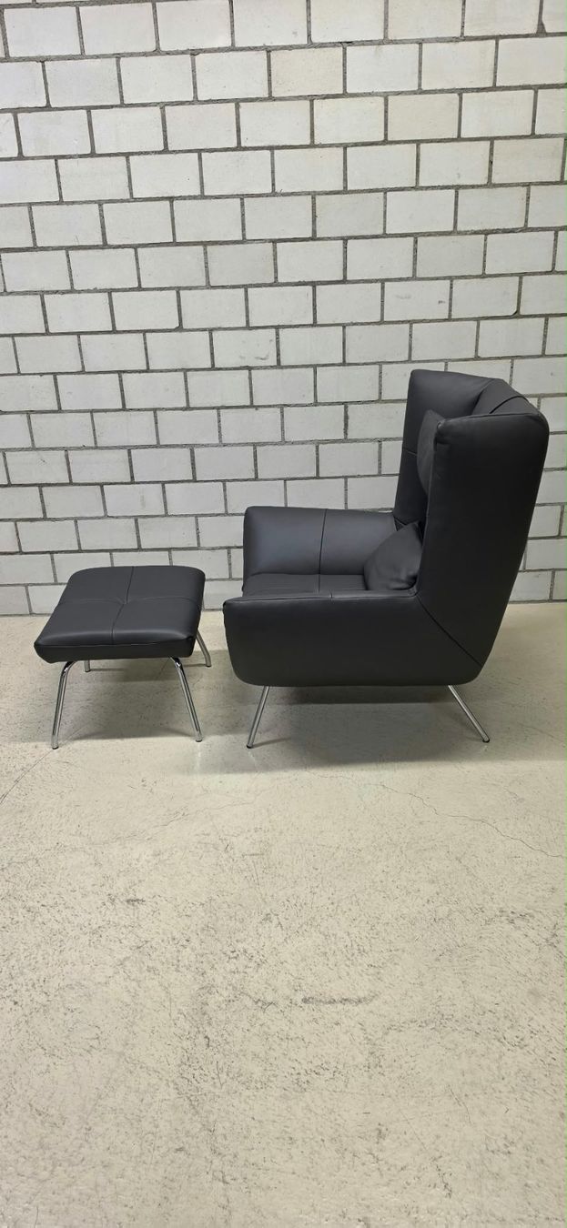 Fauteuils: ASSMANN Consento Levanto Echtleder mit Fusshocker – D'occasion à Oberentfelden par AssmannSwissAG 1
