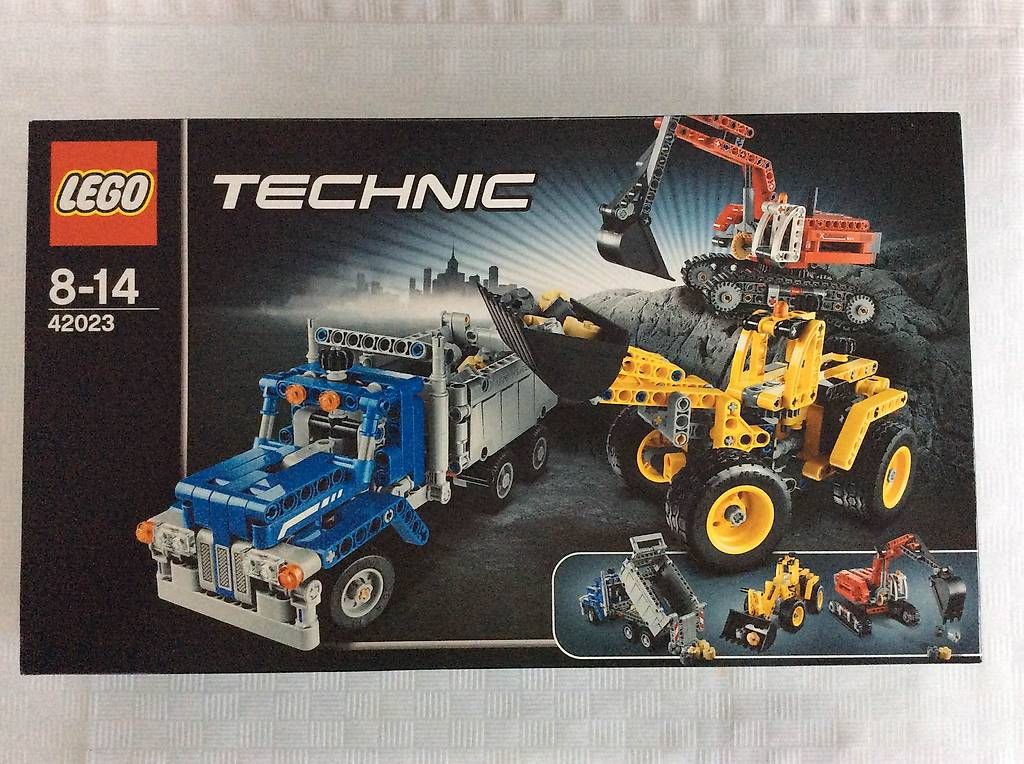 Lego Kit di costruzioni: Lego Technic Baustellenset 42023, fabrikneu, ungeöffnet – Nuovo e nell'imballaggio originale da Willerzell venduto da Eluchs