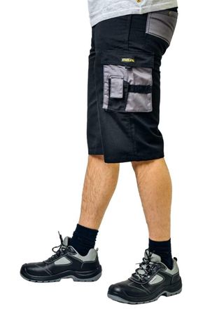 Stanley Arbeits Shorts mit Funktion, Farbe schwarz, Gr.M