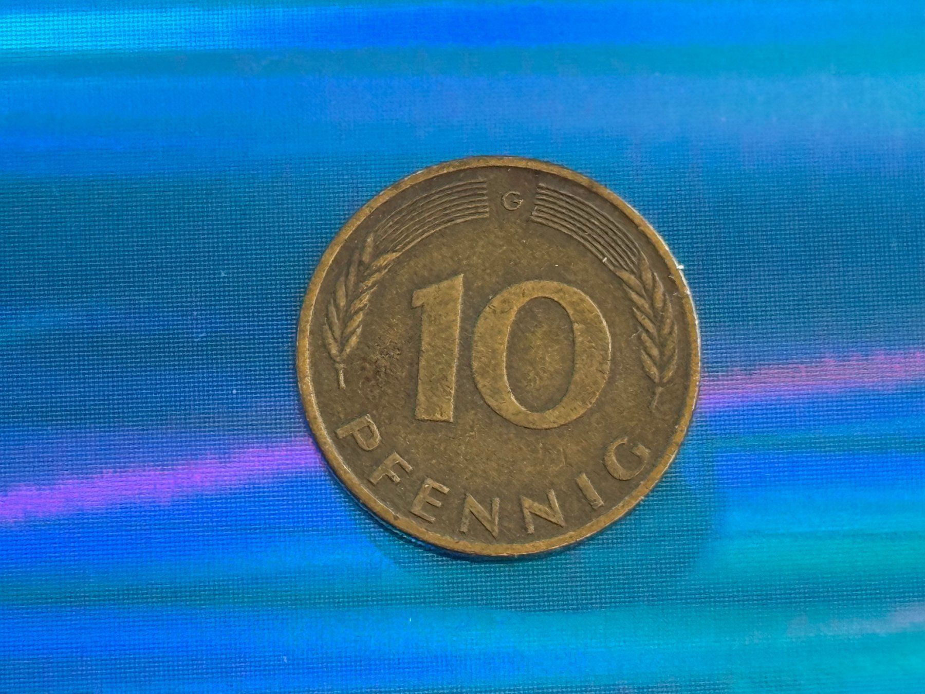 Tutti le monete: Deutschland 1977 - 10 Pfennig – Usato da Pfäffikon SZ venduto da Sieben77