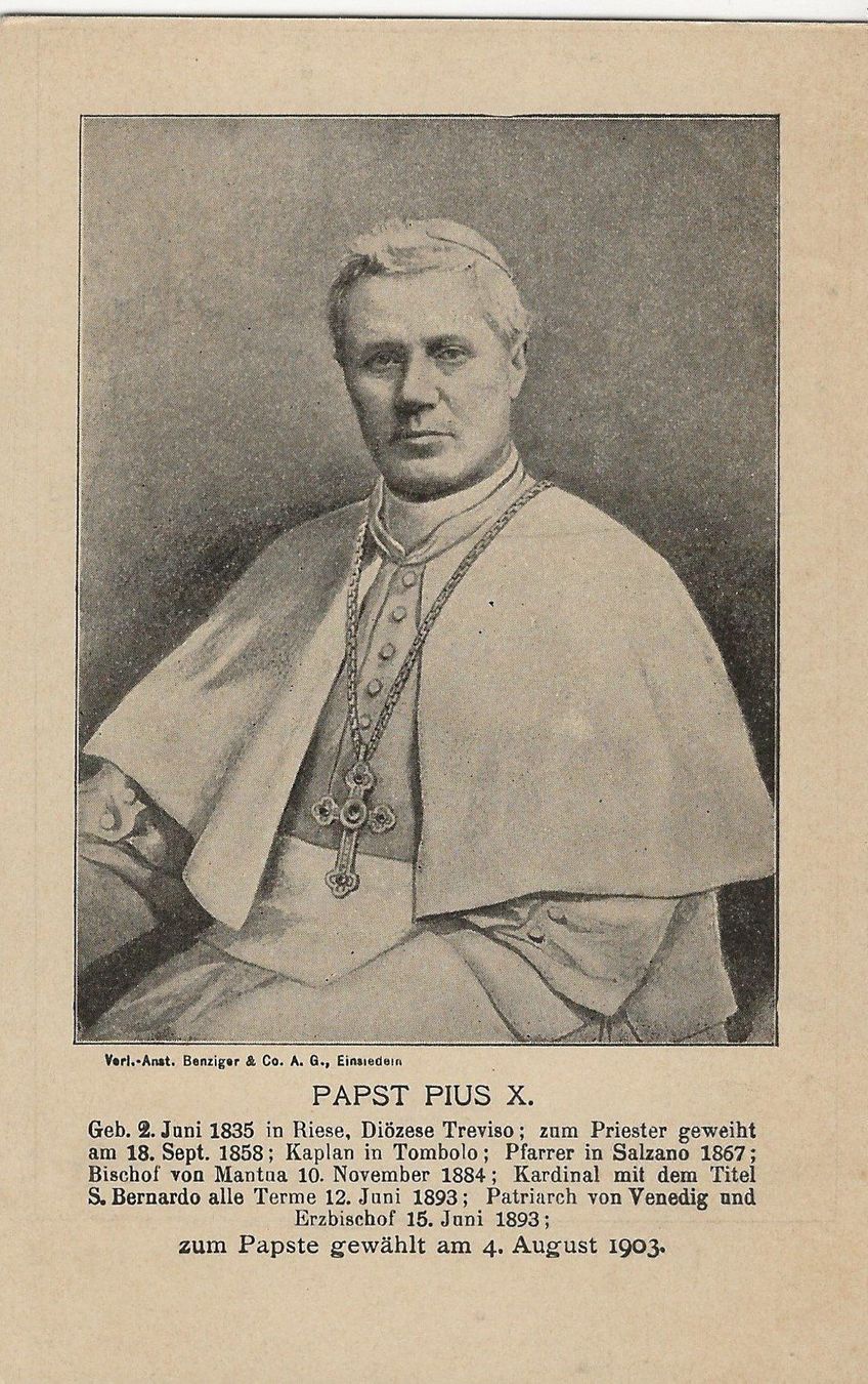 Cartes postales: Papst Pius X., Katholische Kirche – D'occasion à Frauenfeld par Merk52
