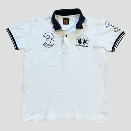La Martina Polo Shirt Gr. S weiss (Ralph Lauren, Poloshirt)