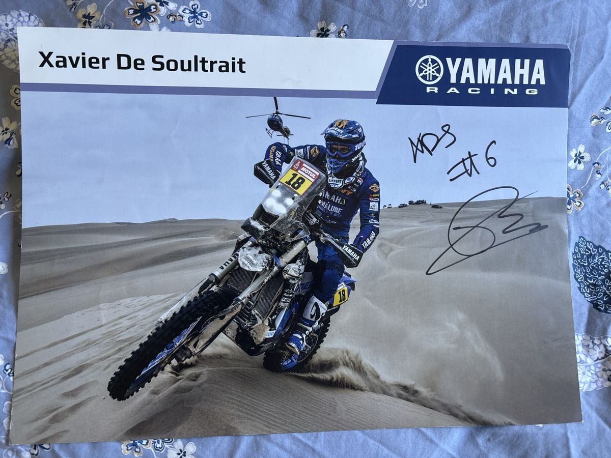 Autografi: Affiche Xavier De Soultrait Yamaha Racing - Signée! – Nuovo (secondo la descrizione) da GENÈVE venduto da Gaasss
