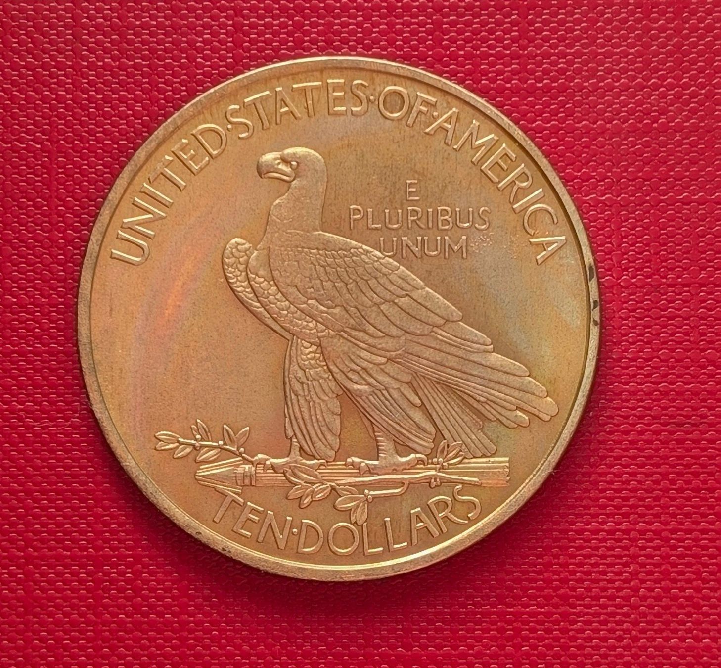 Tutti le monete: USA-Ten Dollars 1908 "Indian Head"++Goldreplik – Nuovo (secondo la descrizione) da Hittnau venduto da stamps_and_coins