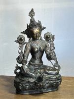 Grüne Tara /  Bronze Skulptur
