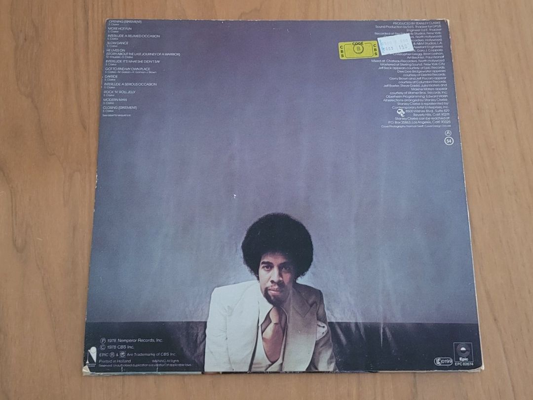 Vinyles: LP  Stanley Clarke – D'occasion à Martigny par MZ-67 1