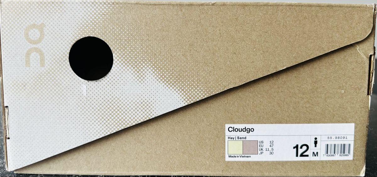 Chaussures hommes: On Cloudgo – Neuf avec emballage d'origine à Biel/Bienne par Akwawini 5