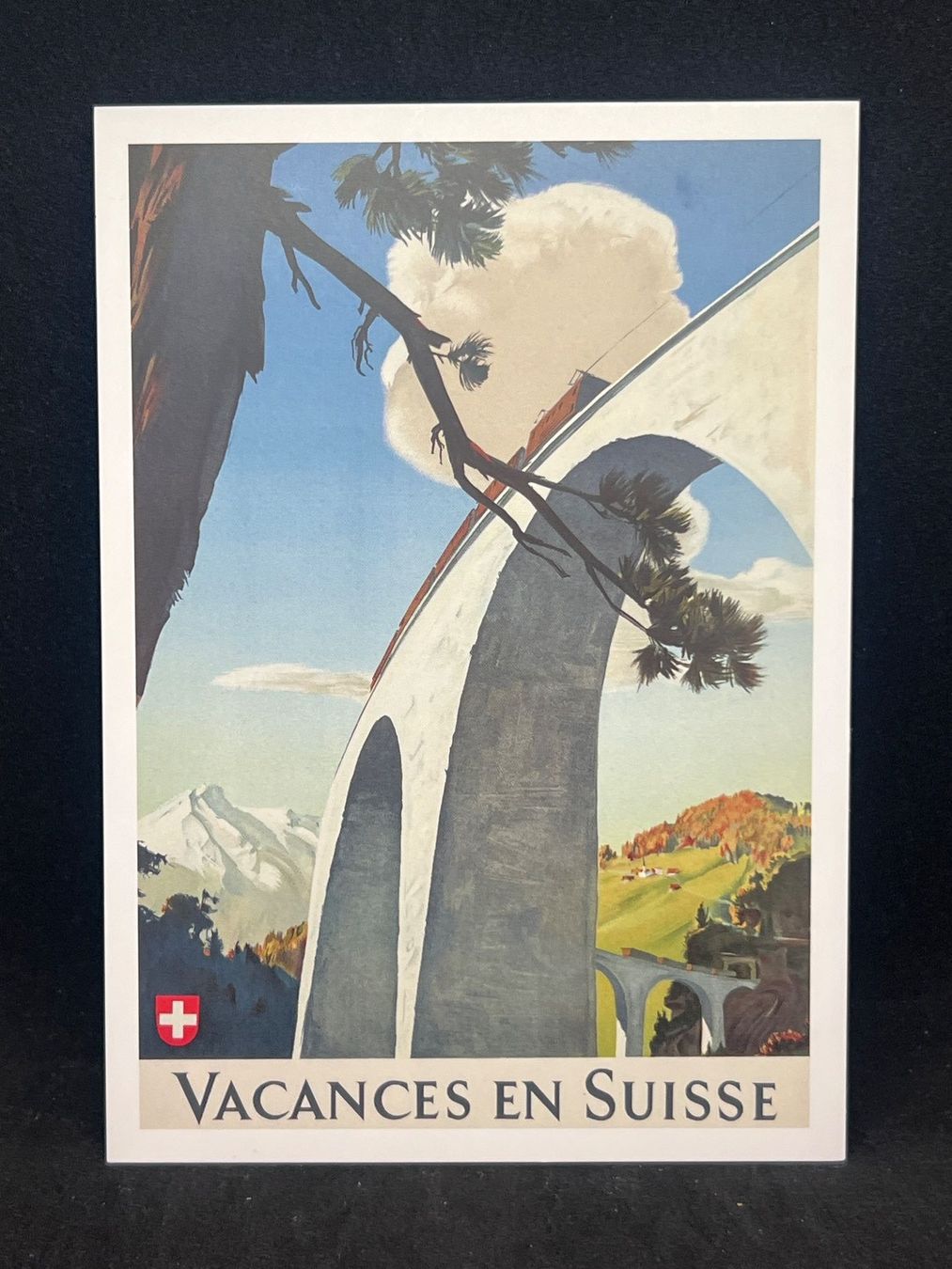 Cartoline postali: Ansichtskarte: Vacances en Suisse – Usato da Widnau venduto da Brusi9