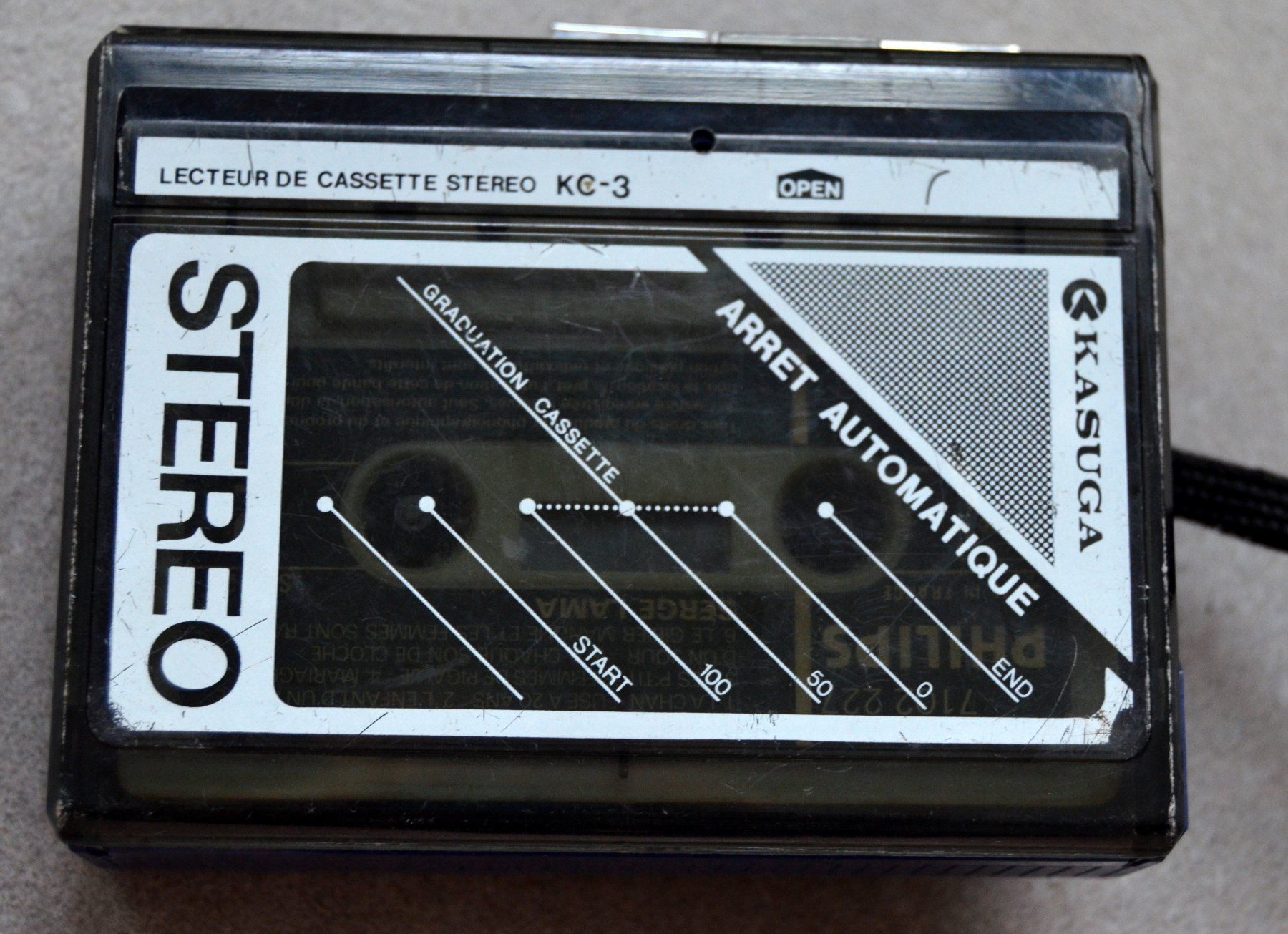Tragbarer Mediaplayer: Kasuga KC-3 Walkman – Gebraucht aus Collonges von arashee