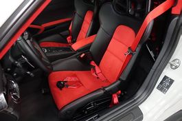 Sitzbezug rot für Porsche GT3 (RS) und GT4 (RS)
