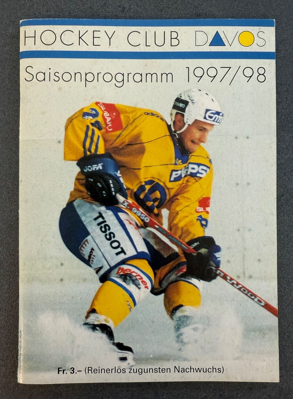 Documenti: HCD Hockey Club Davos  Saisonprogramm 1997/98 – Usato da Contone venduto da Chaos76