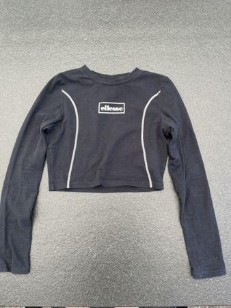 ellesse crop top langsarm