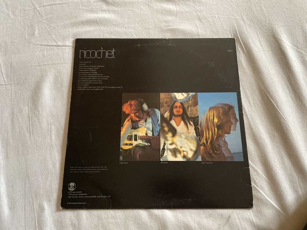 Dischi in vinile: 3 x Tangerine Dream LP - VG+  – Usato da Bern venduto da var_kc7x 1
