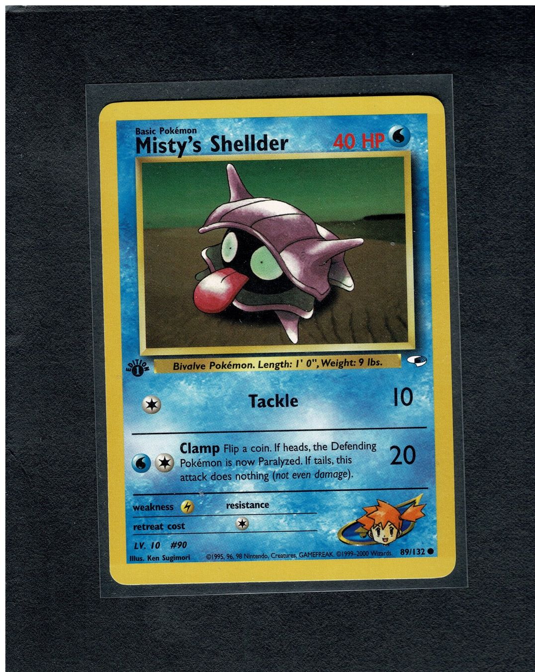 Pokémon Carte collezionabili: Misty's Shellder - 1st edition Gym Heroes – Usato da Giubiasco venduto da rude01