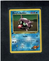 Misty's Shellder - 1st edition Gym Heroes
