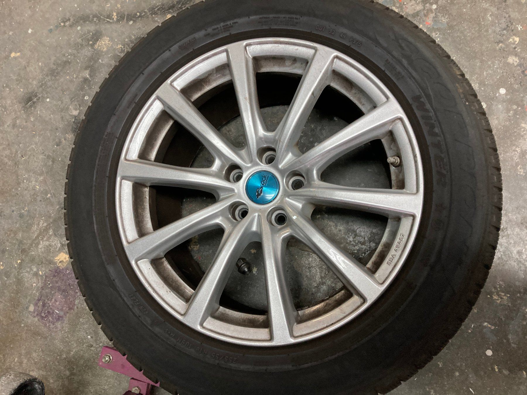 BMW Pneumatici & Ruote complete: BMW X5 Winterräder 255/55R18 – Usato da Cham venduto da WB2223 5