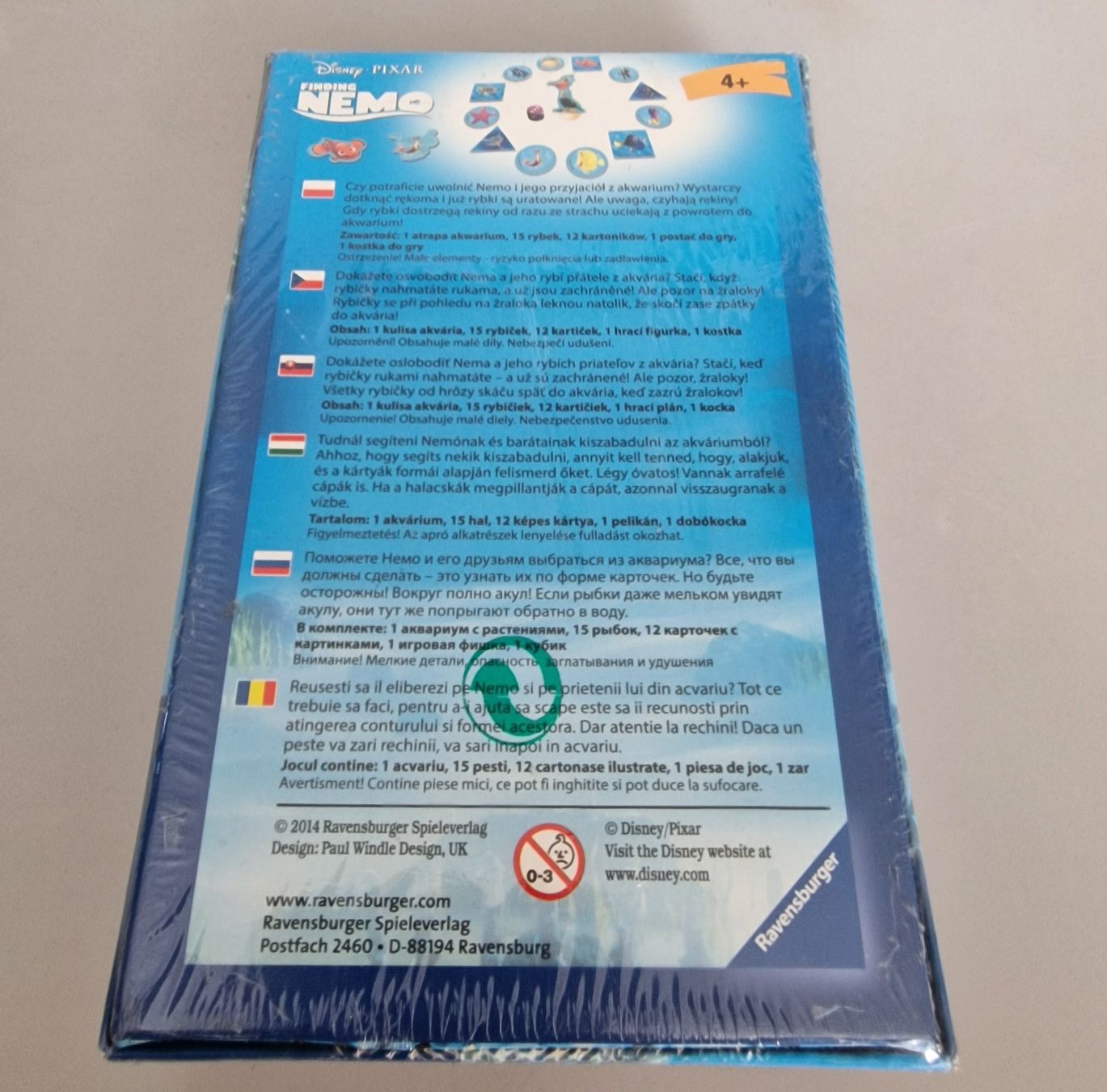 Ravensburger Giochi: Spiel Nemo Aquarium   Ab 4 Jahren – Nuovo e nell'imballaggio originale da Oberuzwil venduto da aseinkaufswelt 1