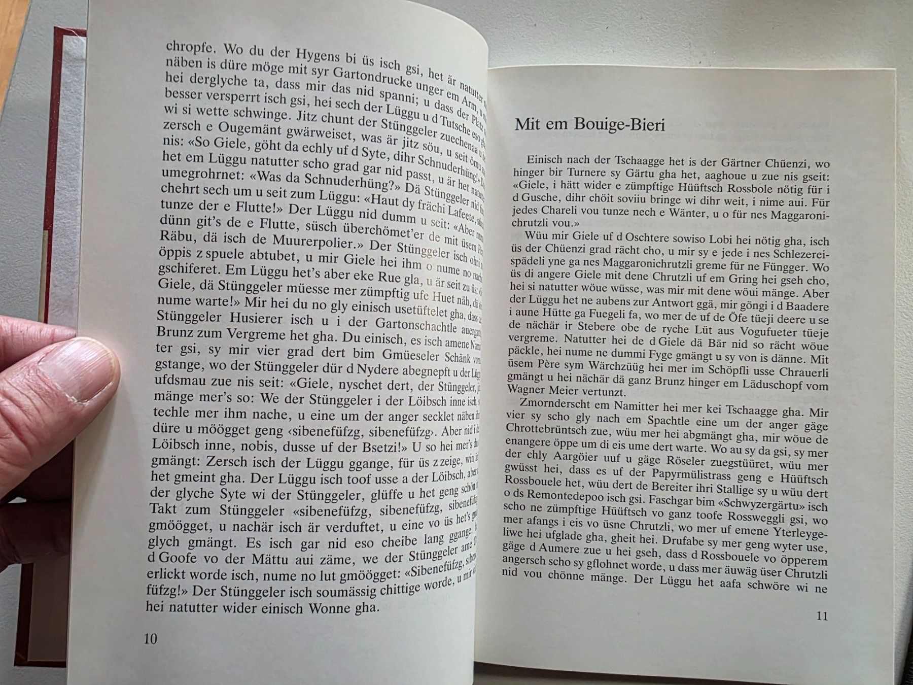 Libri: Mattegieu Gschichte - Ernst Marbach - 1989 – Usato da Walterswil BE venduto da Lonitti 2