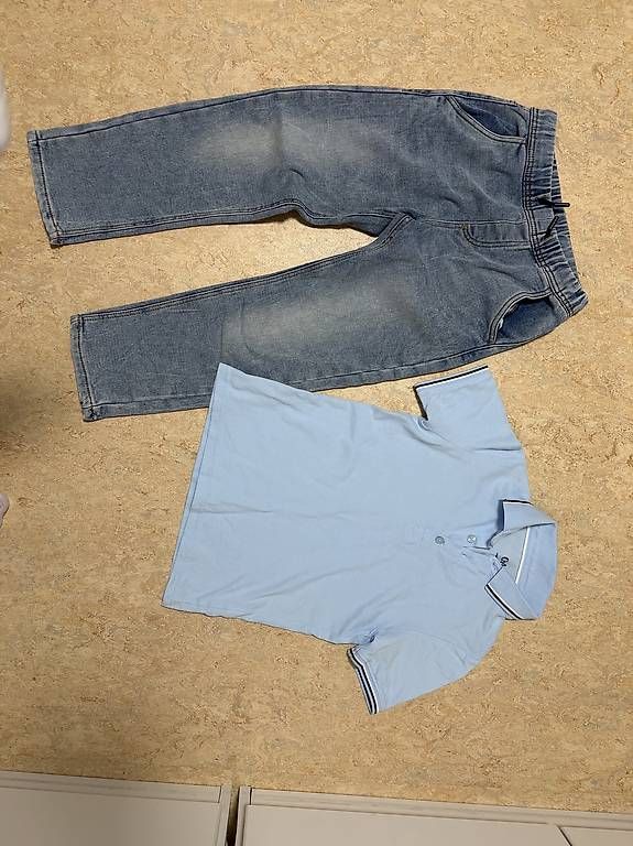 C&A Lotti & Set di vestiti: Poloshirt und weiche Jeans – Usato da Pfungen venduto da FloretaK