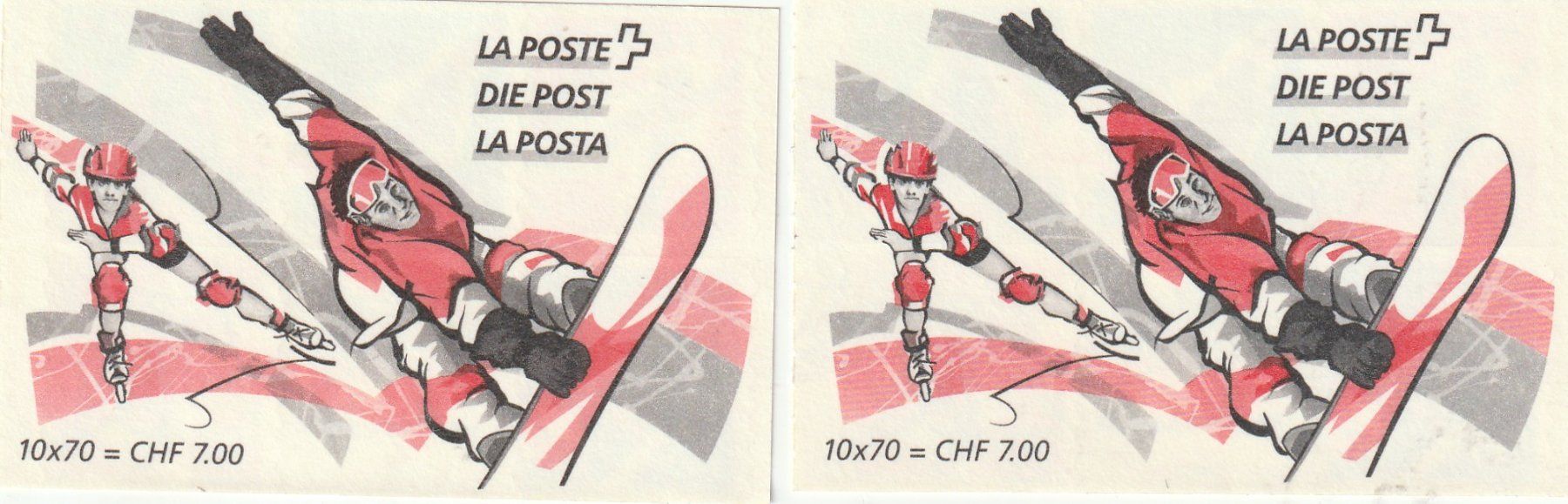 Tutti i francobolli: Swiss Post Briefmarken Abo Lot  Dauermarken / Markenheftchen – Usato da Rupperswil venduto da Ema10 3