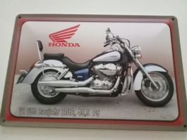Blechschild-HONDA VT 750 BAUJAHR 2016 - 45,5 PS