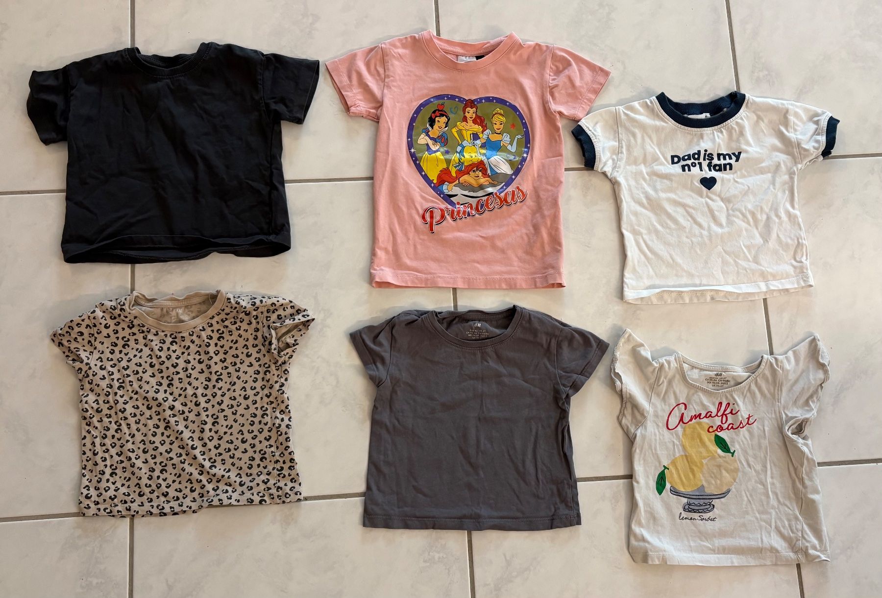 Camicette, T-shirt & Top: 6x T-Shirt Grösse 92 – Usato da Wangen ZH venduto da pink28