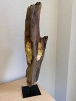 Treibholz Kunstobjekt ‚Gold‘ ein Hingucker!